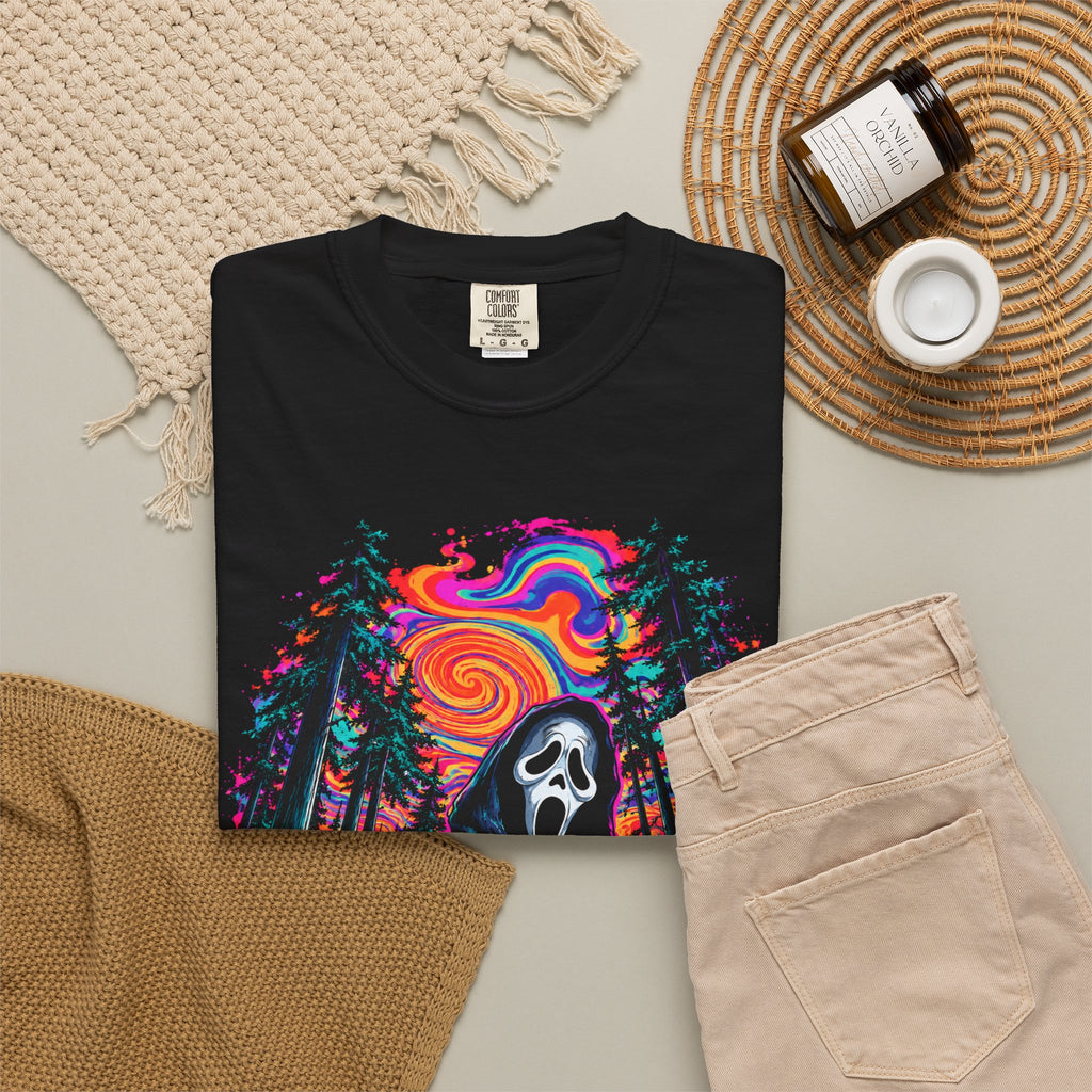 Psychedelic Horror Graphic Tee product photo 9