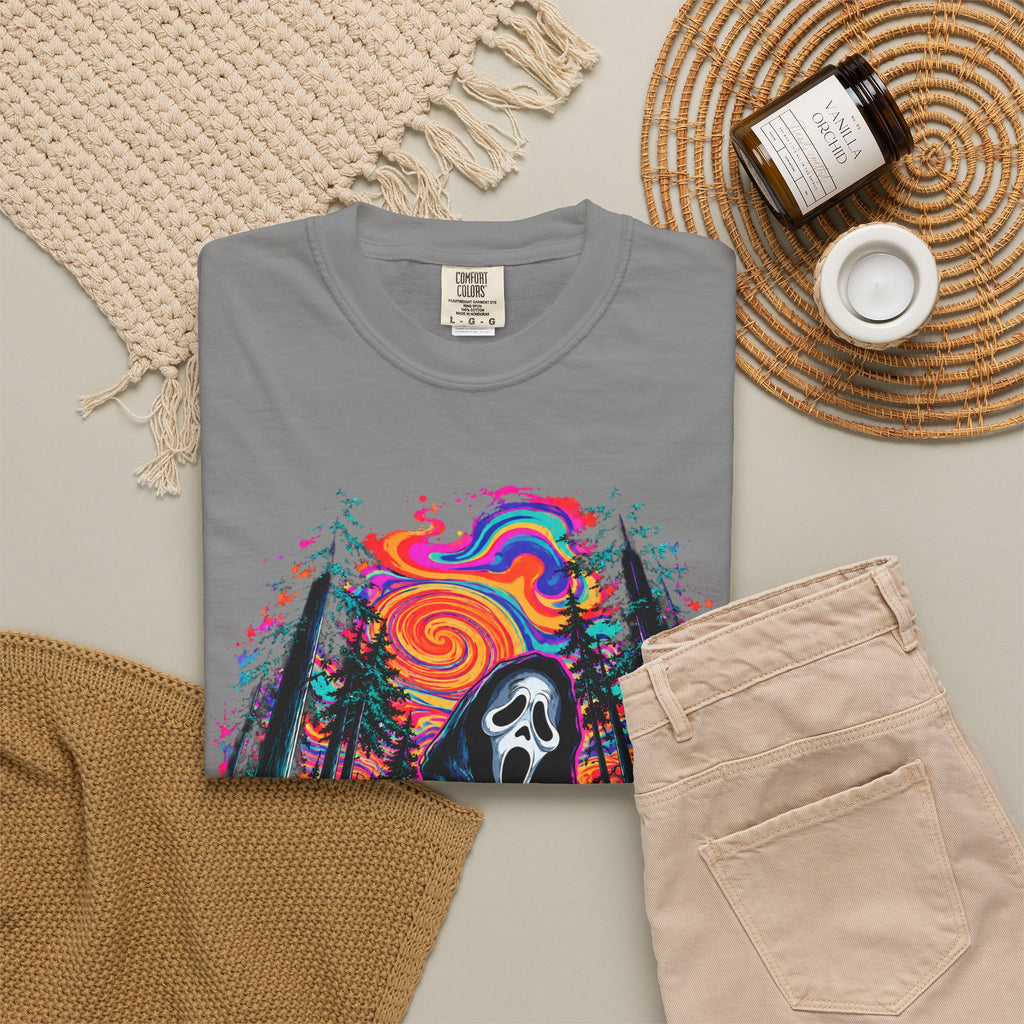 Psychedelic Horror Graphic Tee product photo 7