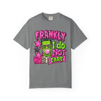 Frankly I Do Not Care Halloween graphic tee product photo 3