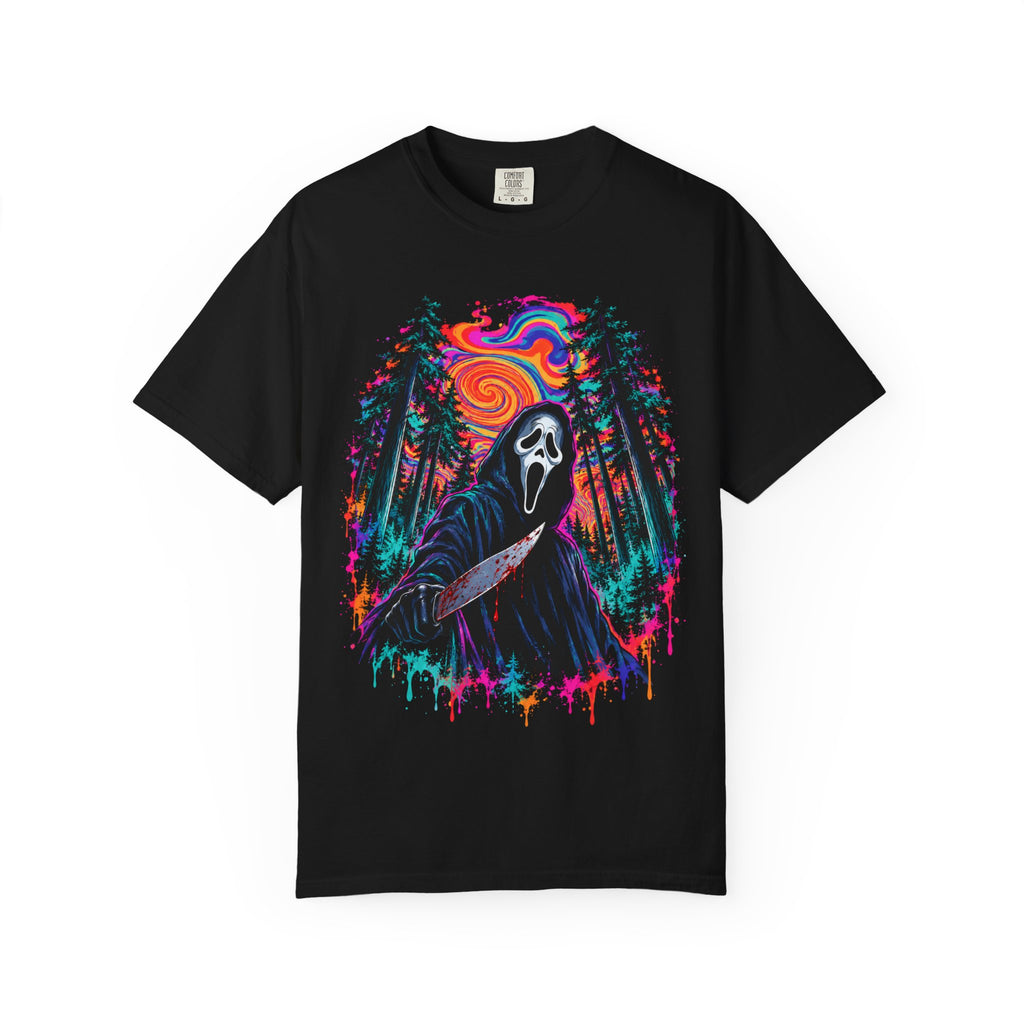 Psychedelic Horror Graphic Tee product photo 3