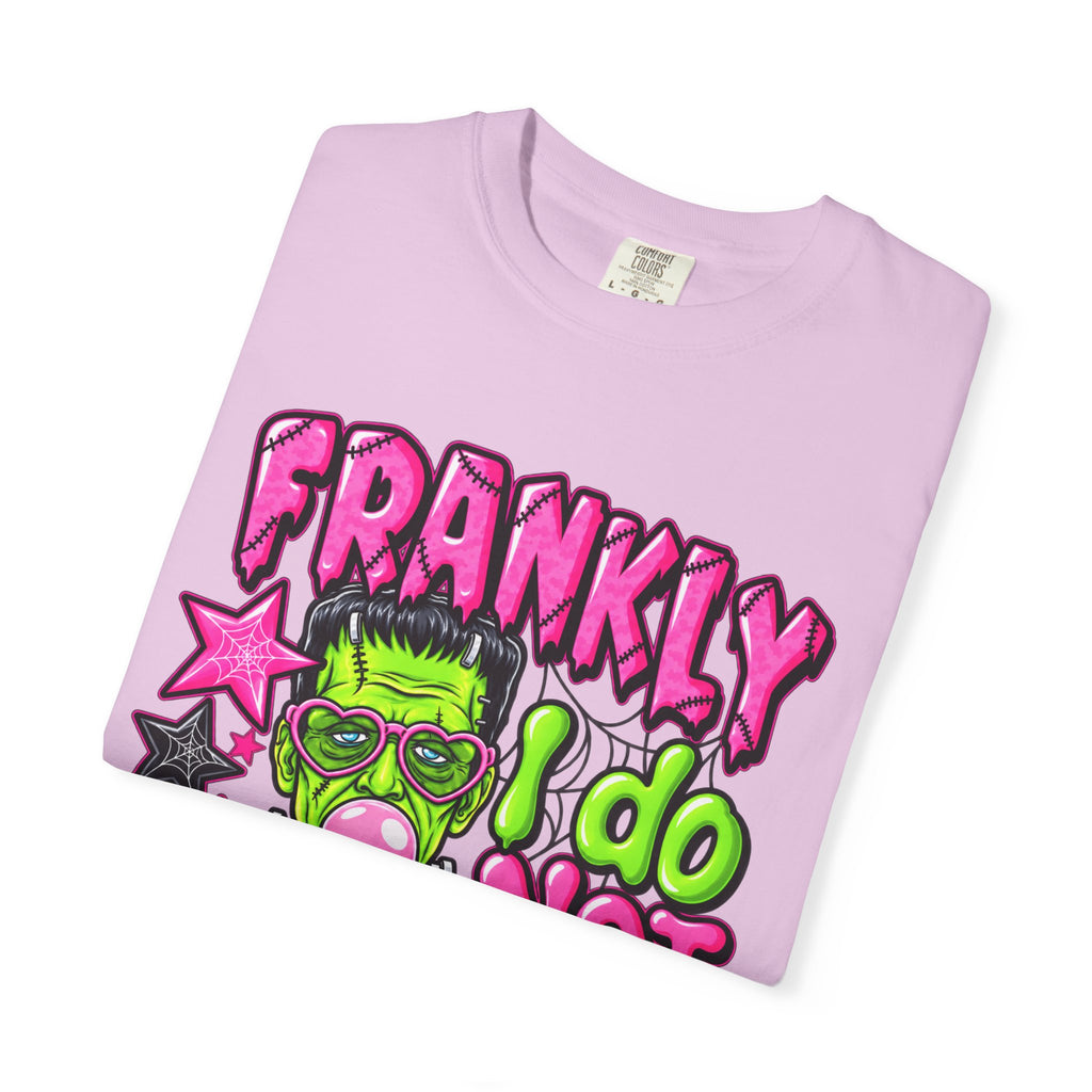 Frankly I Do Not Care Halloween graphic tee product photo 23
