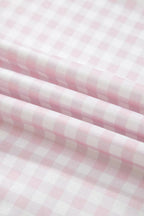 Poppy Oversized Gingham Lounge Set – Blush Pink in Blush Pink, product image 17