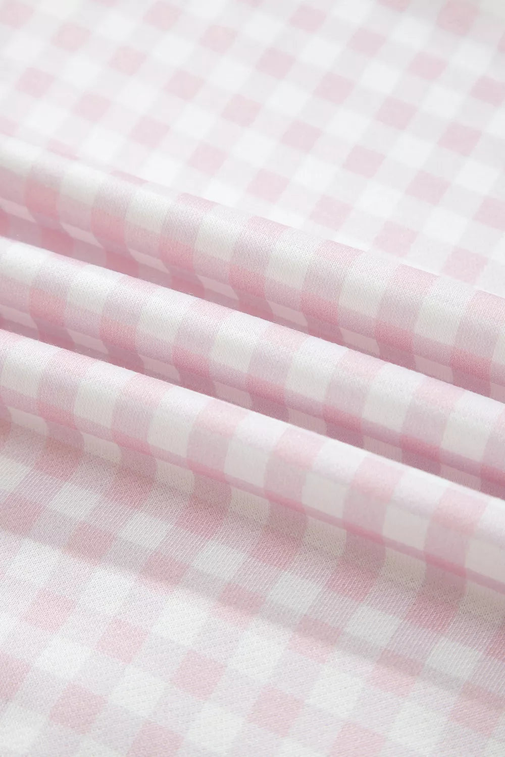Poppy Oversized Gingham Lounge Set – Blush Pink in Blush Pink, product image 17