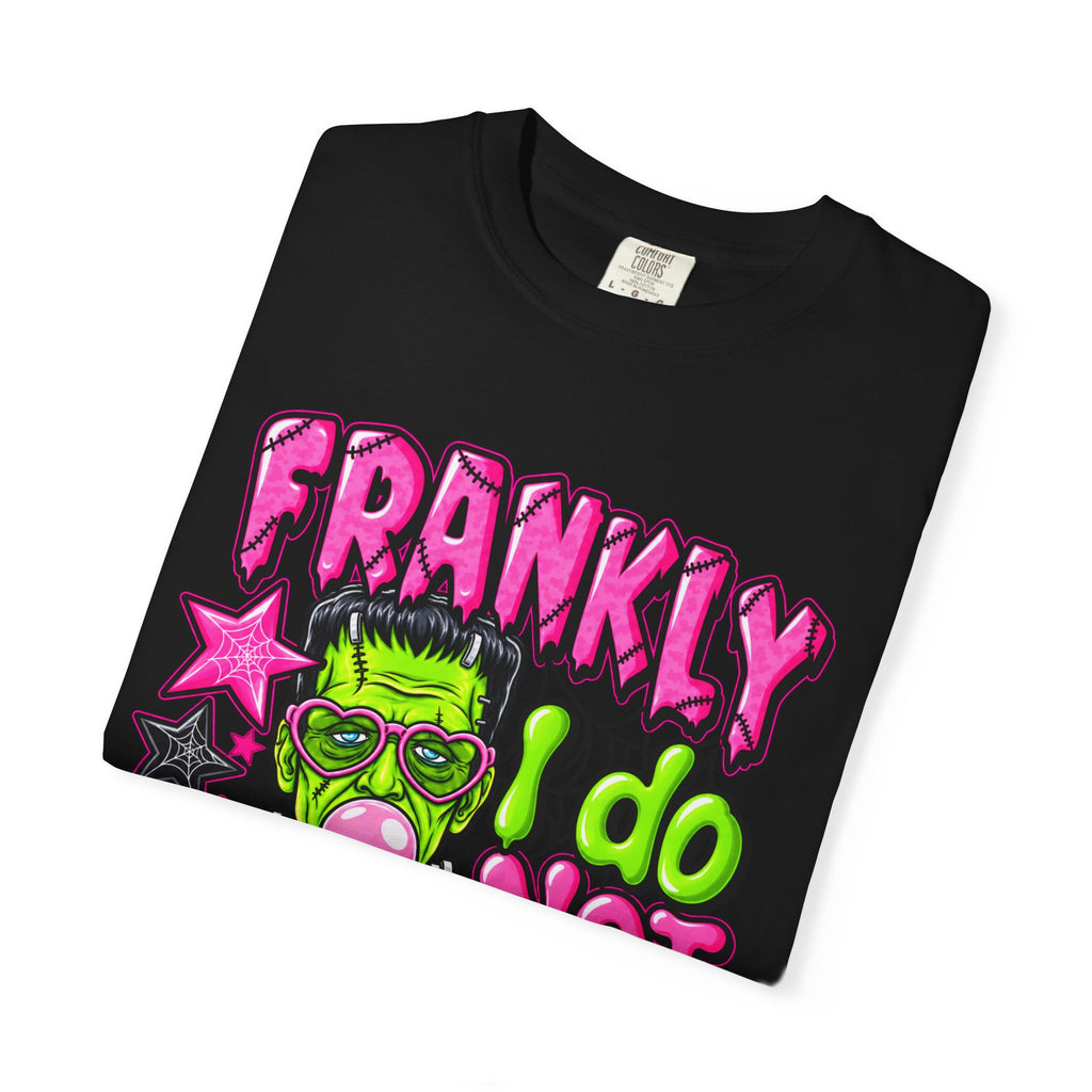 Frankly I Do Not Care Halloween graphic tee product photo 17