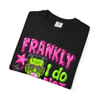 Frankly I Do Not Care Halloween graphic tee product photo 17