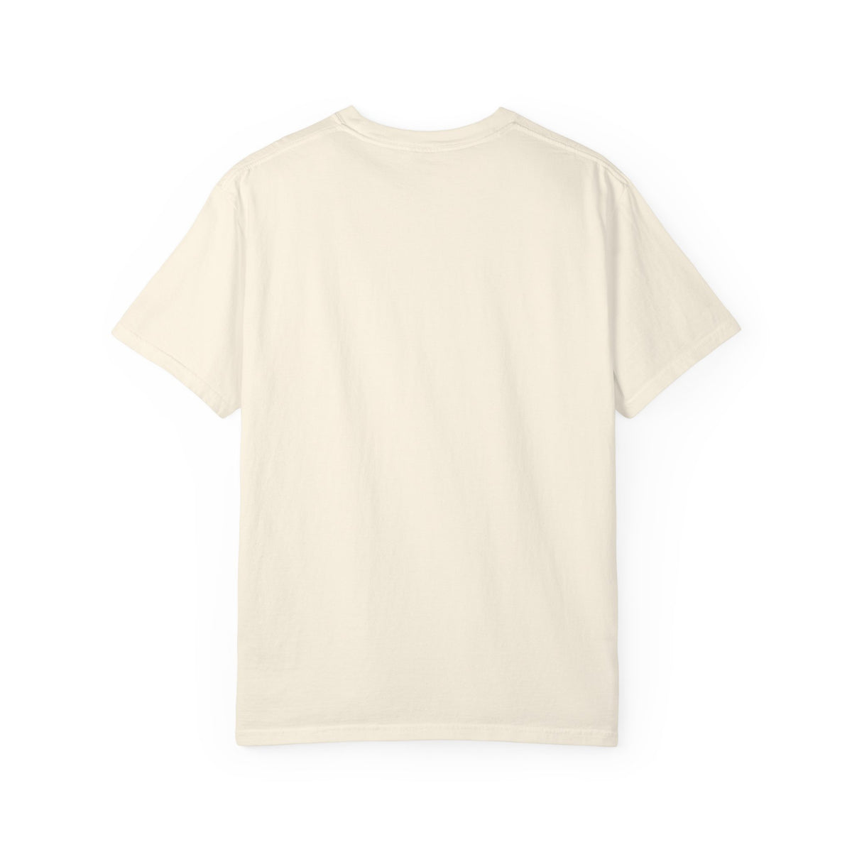 Ivory Comfort Colors 1717 T-shirt, back view