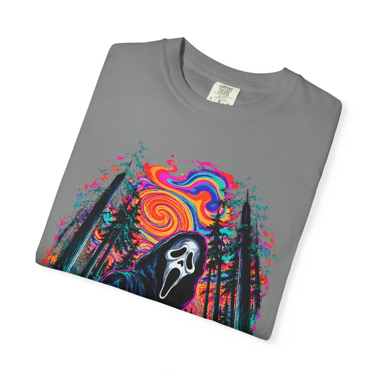 Psychedelic Horror Graphic Tee product photo 6