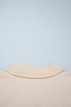 Christ Is King Embroidered Sweatshirt – Beige in Beige, product image 6