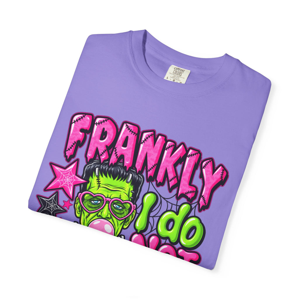 Frankly I Do Not Care Halloween graphic tee product photo 20