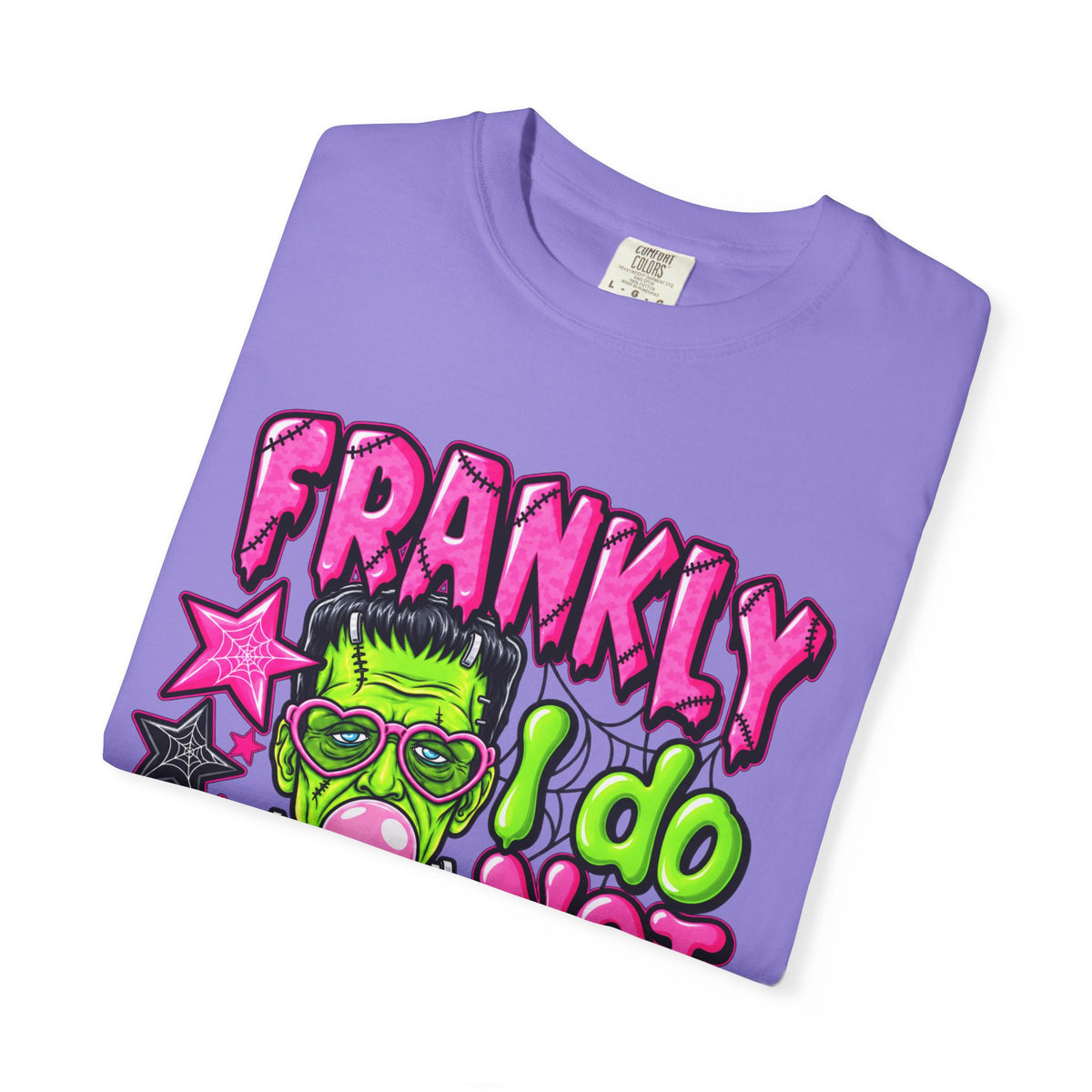 Frankly I Do Not Care Halloween graphic tee product photo 20