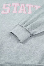 State Spirit Oversized Sweatshirt – Gray in Gray, product image 10