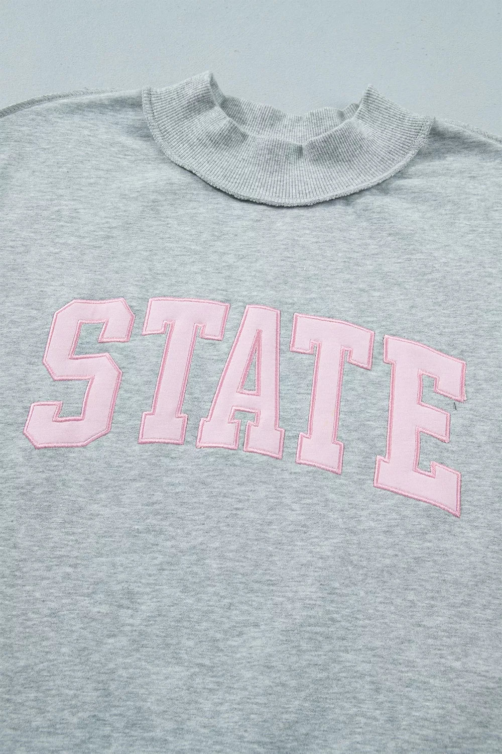 State Spirit Oversized Sweatshirt – Gray in Gray, product image 6
