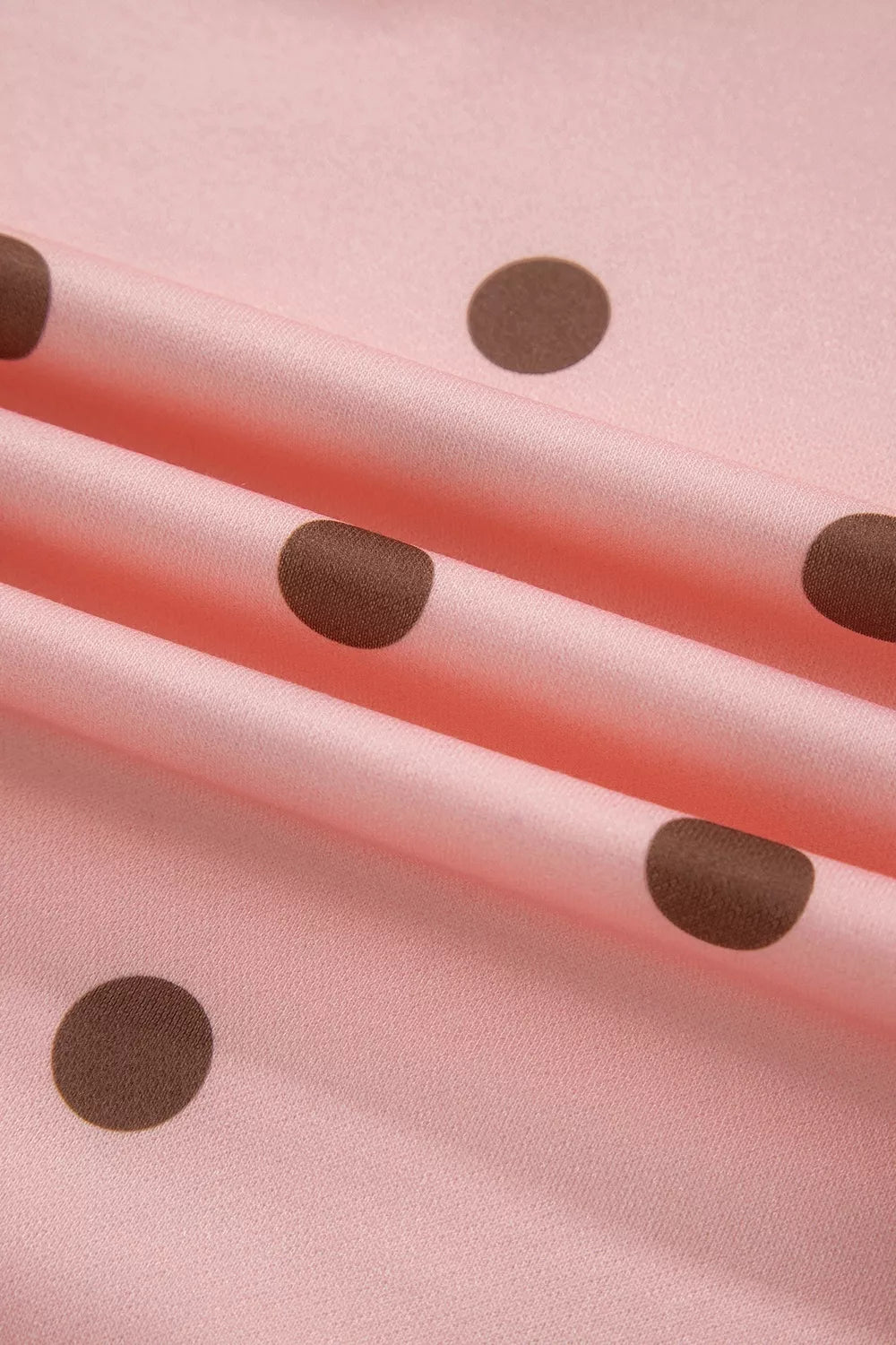 Dottie Polka Dot Lounge Set – Pale Blush in Pale Blush, product image 11