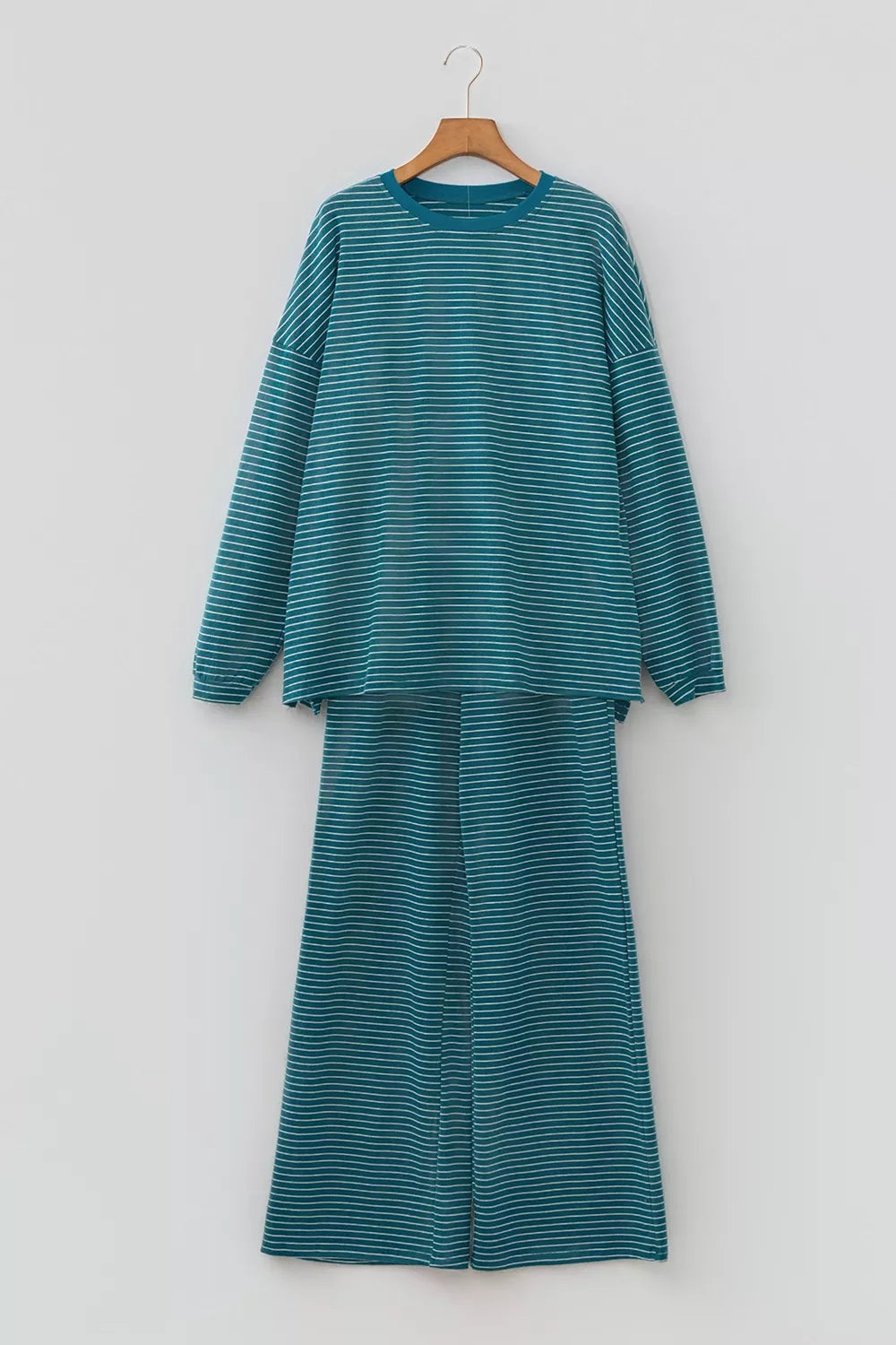 Haven Striped Pants Lounge Set – Air Force Blue in Air Force Blue, product image 6