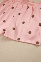 Dottie Polka Dot Lounge Set – Pale Blush in Pale Blush, product image 9