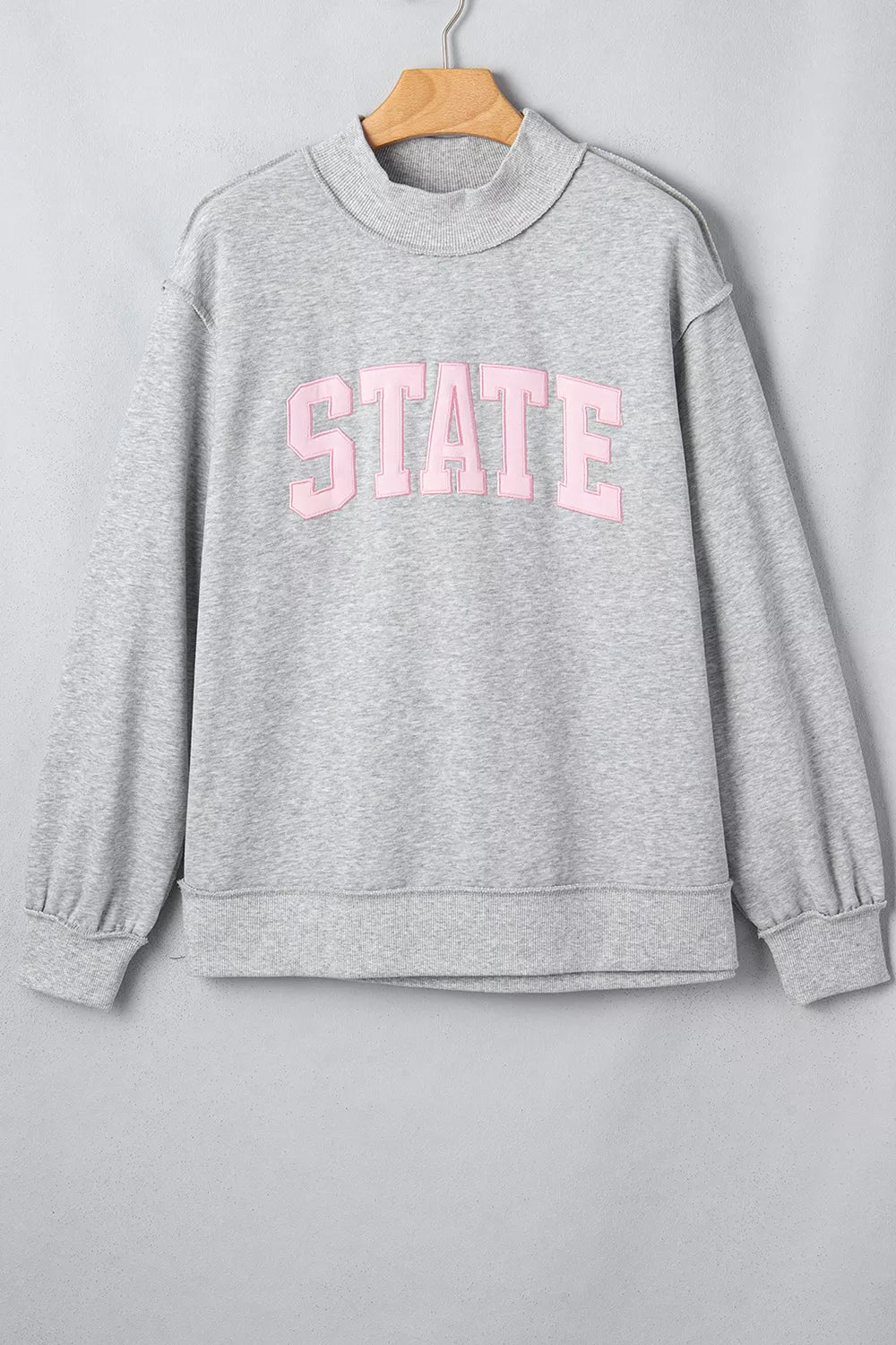 State Spirit Oversized Sweatshirt – Gray in Gray, product image 4